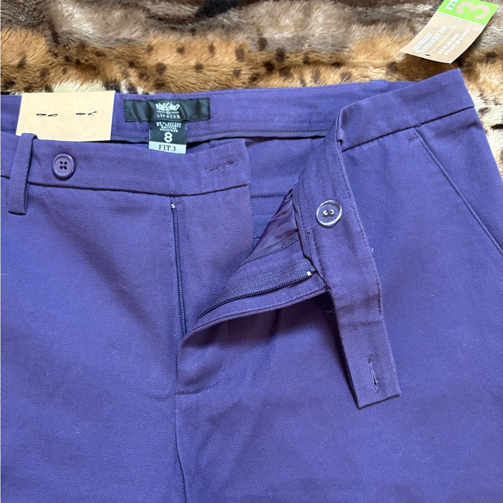 Mossimo Supply Co. Ankle Pants in Deep Purple